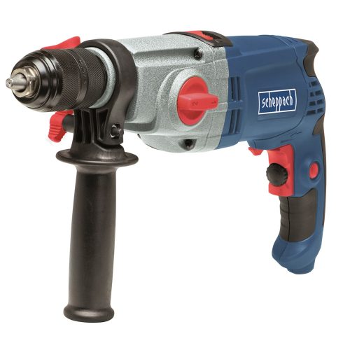 Ütvefúrógép, kétsebességes, 850 W, Scheppach DI 850