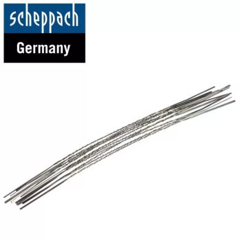   Hajlított fűrészlap szett 12 db dekopírfűrészhez (fa) Scheppach