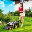 Fűnyíró önjáró akkus szénkefe nélküli motorral 4 az 1-ben, 40 V Riwall PRO RALM 4640 SPi (akku és töltő nélkül)