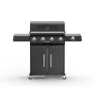 Gázüzemű grillsütő, 4+1 gázégővel, 17 kW Riwall RGG 41 EXL