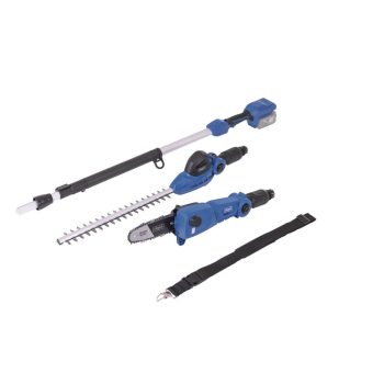 Akkus multifunkciós sövényvágó Scheppach C-PHTS410-X