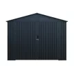 Fém garázs 3 x 6 m nyeregtetővel (antracit) Riwall PRO RMCG 20x10 Anthracite