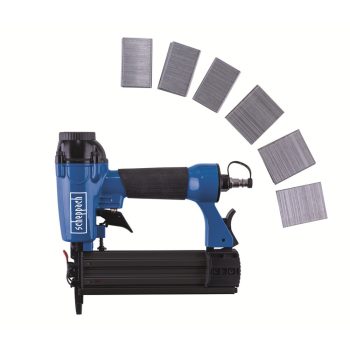 Pneumatikus tűzőgép/szögbelövő 2 az 1-ben Scheppach