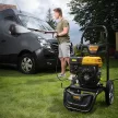 Benzinmotoros magasnyomású mosó 250 bar, tartozékokkal Riwall PRO RPPW 250 SET