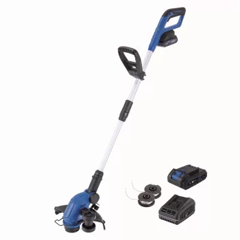   Akkus szegélynyíró IXES 20V (2Ah akkuval és 2,4A töltővel) Scheppach C-LT300-X-SET S