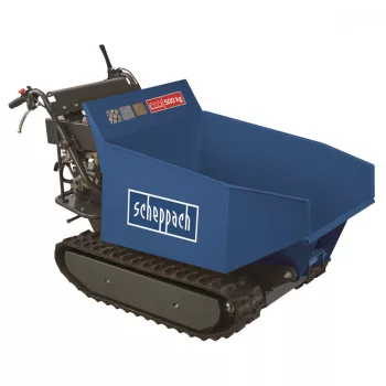   Hernyőtalpas szállítógép hidraulikus billenéssel és 500 kg-os terheléssel Scheppach DP 5000