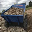 Minidömper 4 x 4 meghajtású mechanikus billenéssel és 300 kg-os terheléssel Scheppach DP 3000