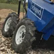 Minidömper 4 x 4 meghajtású mechanikus billenéssel és 300 kg-os terheléssel Scheppach DP 3000