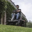 Benzinmotoros fűnyíró minirider elektromos indítással, 61 cm, 3 az 1-ben Scheppach MR 230-61