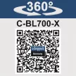 Akkus lombfúvó IXES 20V (2Ah akkuval és 2,4A töltővel) Scheppach C-BL700-X-S SET
