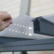 Pergola Palram Sierra 4200 szürke 3 x 4,25