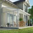 Pergola oldalfal (fehér) Palram Sierra
