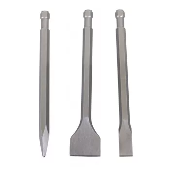   Vésőkészlet hegyes, lapos, széles véső (AERO 2 SPADE) Scheppach