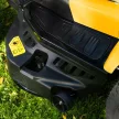 Kéthengeres fűnyírótraktor, 102 cm, hátsókidobással és hidrosztatikus váltóval Riwall PRO RLT 102 HRD TWIN