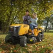 Kéthengeres fűnyírótraktor, 102 cm, hátsókidobással és hidrosztatikus váltóval Riwall PRO RLT 102 HRD TWIN