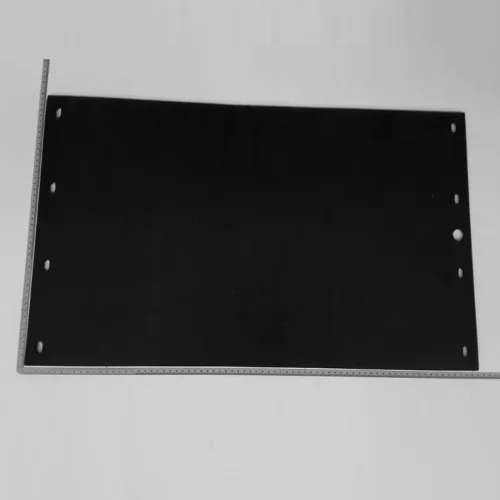 Fekete gumitalplemez lapvibrátorhoz Scheppach HP 3000s (730 x 450 mm)