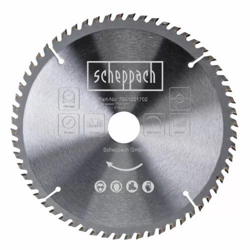 Scheppach TCT fűrészlap (216 x 30 x 2,8 mm, 60 fog) HM 216 / HM 90 MP