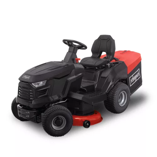 Scheppach TMR 452-98C-RD 98 cm-es fűnyírótraktor hátsó kidobással és CVT váltóval