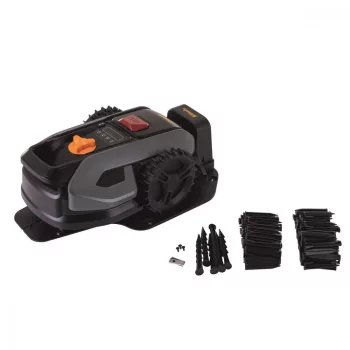   Akkumulátoros robotfűnyíró 500 m2, Wi-Fi és Bluetooth vezérlési lehetőséggel Riwall PRO RRM 500 APP