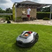Akkumulátoros robotfűnyíró 900 m2, WiFi és Bluetooth vezérlési lehetőséggel Riwall PRO RRM 950 APP