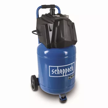 Olajmentes vertikális kompresszor 30 l Scheppach HC 35 V