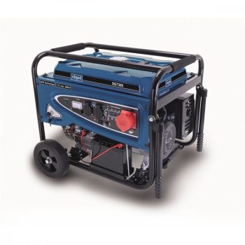   Áramfejlesztő, 5500 W, AVR szabályozással és elektromos indítással Scheppach SG 7300