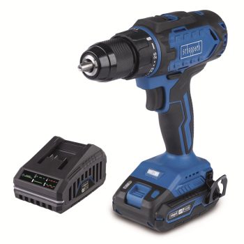   Akkus fúró-csavarozó IXES 20V (2Ah akkuval és 2,4A töltővel) Scheppach C-DD45-X-SET S