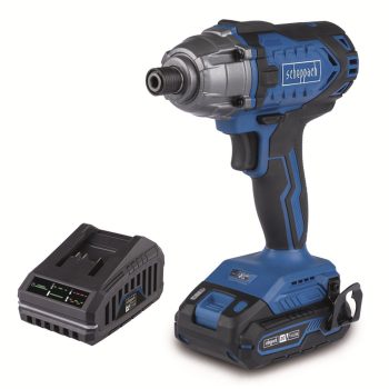   Akkus ütvecsavarozó IXES 20V (2Ah akkuval és 2,4A töltővel) Scheppach C-ID180-X-SET S