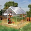 Polikarbonát üvegház Palram multiline 6x8