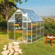 Polikarbonát üvegház Palram multiline 6x6
