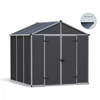 Kerti tároló Palram Rubicon 8' x 8' antracit