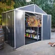 Kerti tároló Palram Rubicon 8' x 8' antracit