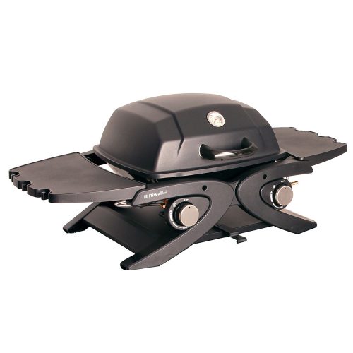 Gázüzemű mobil grillsütő 4,2 kW, 2 gázégővel Riwall PRO RGG 20 Compact